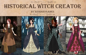 Historical witch dress up game