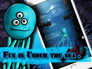 Alien Jellyfish : adventure in deep sea
