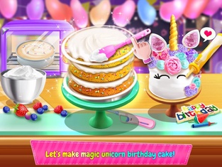 Birthday Cake Design Party
