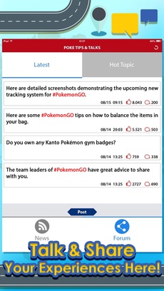Tips & Talks for Pokemon Go
