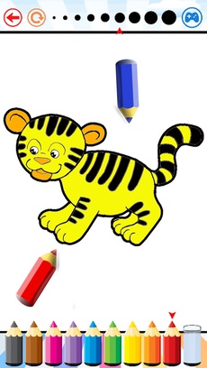Animals Cute Coloring Book for kids - Drawing game