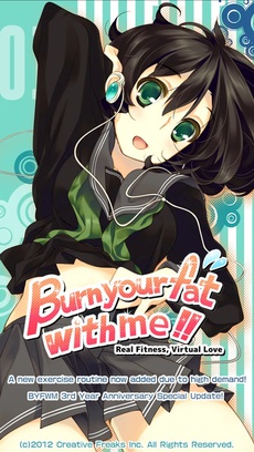 "Burn your fat with me!!"