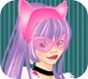 Cat girl fashion dress up game