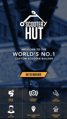 Scooter Hut 3D Custom Builder