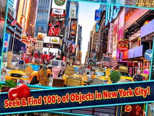 Hidden Objects New York City Object Time Spy Games