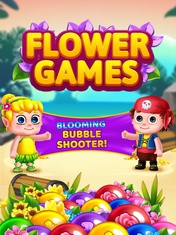Flower Games - Bubble Shooter