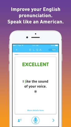 ELSA Speak - Accent Reduction