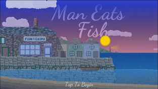 Man Eats Fish