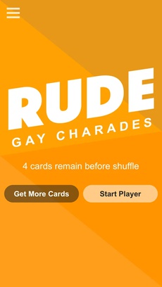 RUDE  Gay Charades
