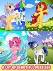 Pony Games for Girls My little Jigsaw Pony Puzzles