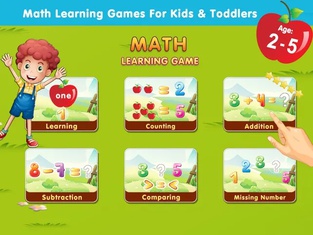 Math Learning Games For Kids Toddlers 2 to 3 Years