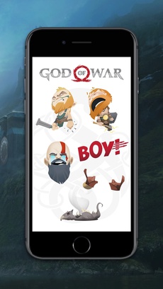 God of War Stickers