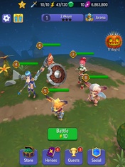 Hero Masters - RPG Battle