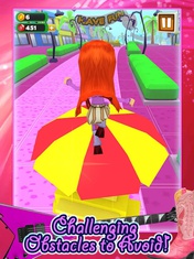 3D Fashion Girl Mall Runner Гонки Игра на Высокий девчушки игры бесплатно