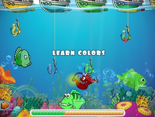 Fishing baby games for toddler