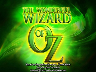 Wonderful Wizard of Oz Slot Machine