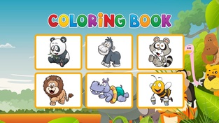 Animals Coloring Book - Painting Game for Kids