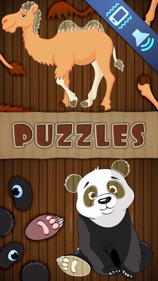 Animal Puzzles Games: Kids & Toddlers free puzzle