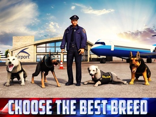 Airport Police Dog Duty Sim