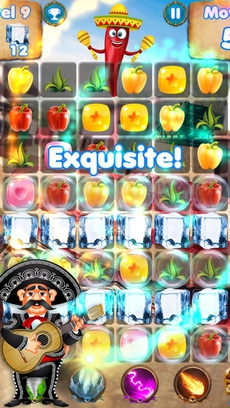 Salsa Swap - match spanish candy puzzle game