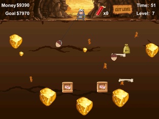 Diggy Gold Miner - Underground Treasure Claw Grabber