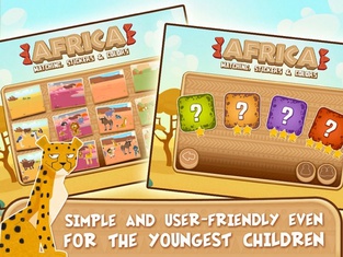 Africa Animals: Kids, Girls and toddler games 2+