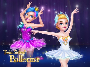 Twin Sisters Ballerina Dance