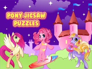 Pony Games for Girls My little Jigsaw Pony Puzzles