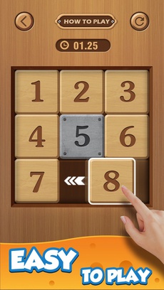 Number Puzzle: Wood Block 3D