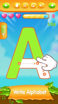 ABC 123 Write Tracing Letters