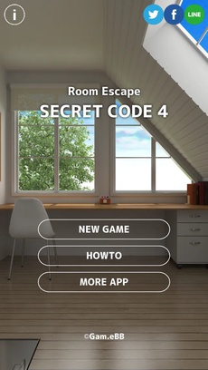 Room Escape [SECRET CODE 4]