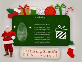 Santa's Naughty or Nice List - funny finger scan