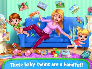 Baby Twins Babysitter
