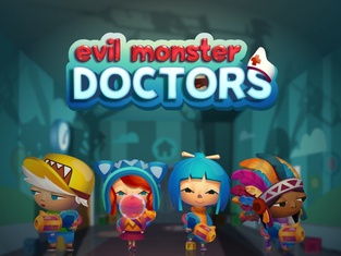 Evil Monster Doctor Office: No Shots Run Cute Little Kids in Crazy Hospital