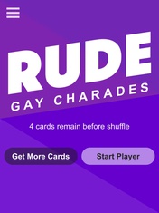 RUDE  Gay Charades