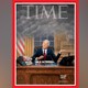TIME magazine commemorates Biden's first year in office with bleak cover capturing rough presidency