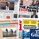 ‘Out of control’: what the papers said about government handling of UK’s sterling crisis